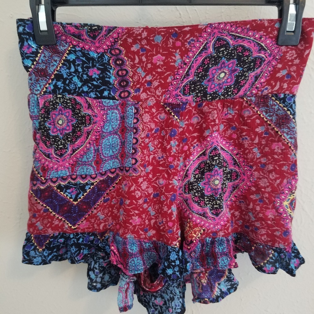 Altar'd State Boho High-Rise Soft Shorts